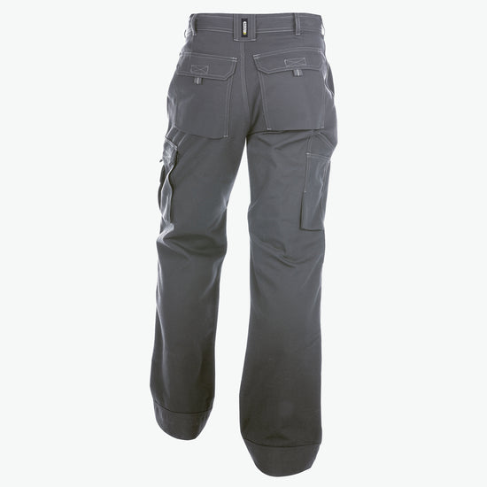 Dassy Jackson Canvas werkbroek met kniezakken - Cementgrijs Werkbroek Dassy
