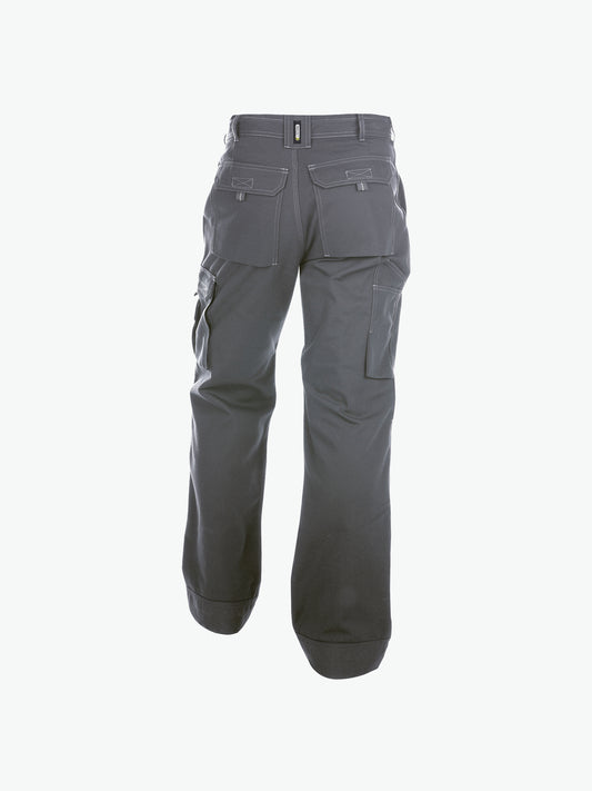 Dassy Jackson Canvas werkbroek met kniezakken - Cementgrijs Werkbroek Dassy