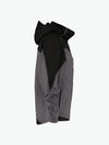 Dassy Jakarta Tweekleurige softshelljas - Cementgrijs/Zwart Werkjas Softshell Dassy
