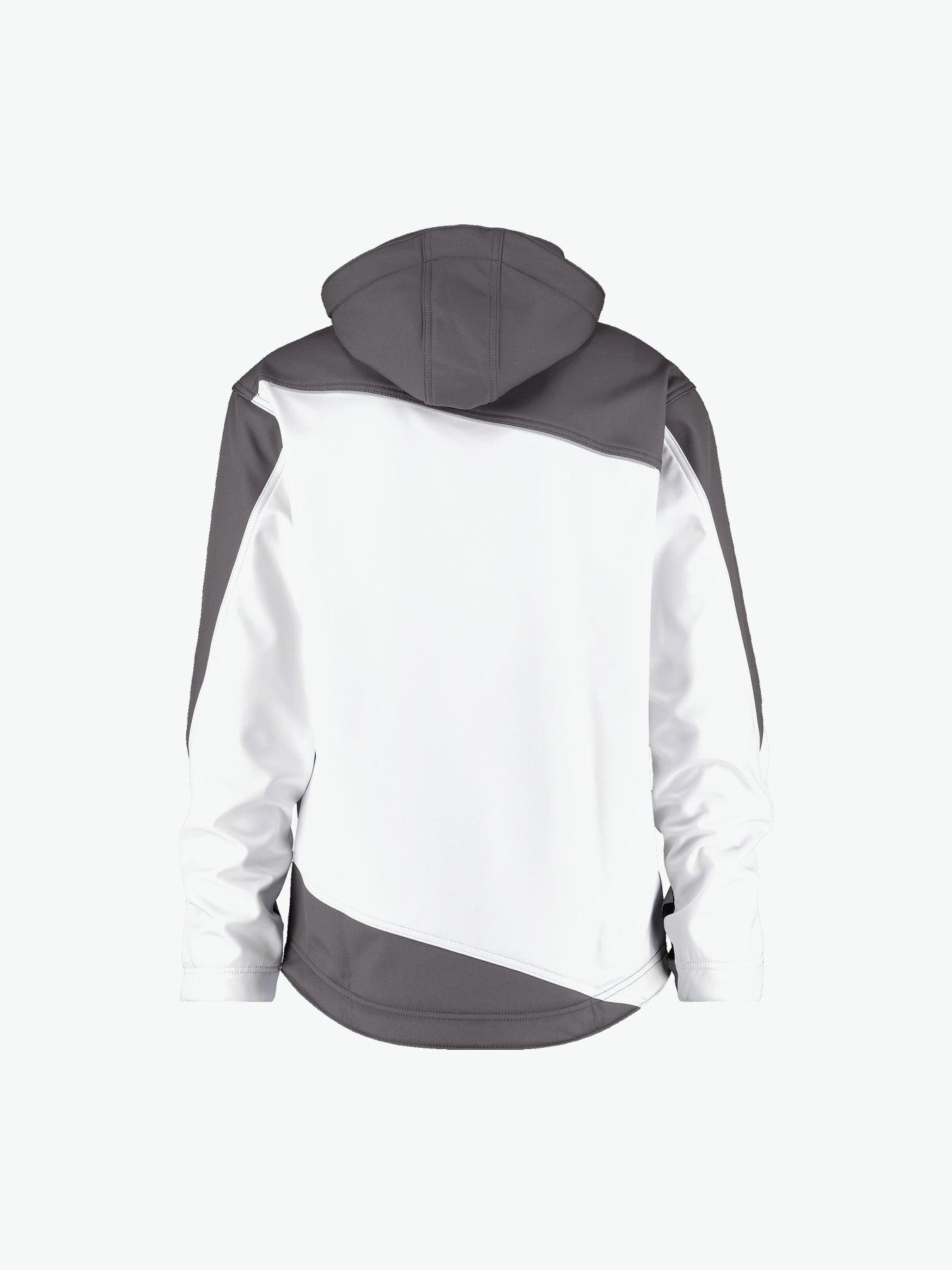 Dassy Jakarta Tweekleurige softshelljas - Wit/Cementgrijs Werkjas Softshell Dassy