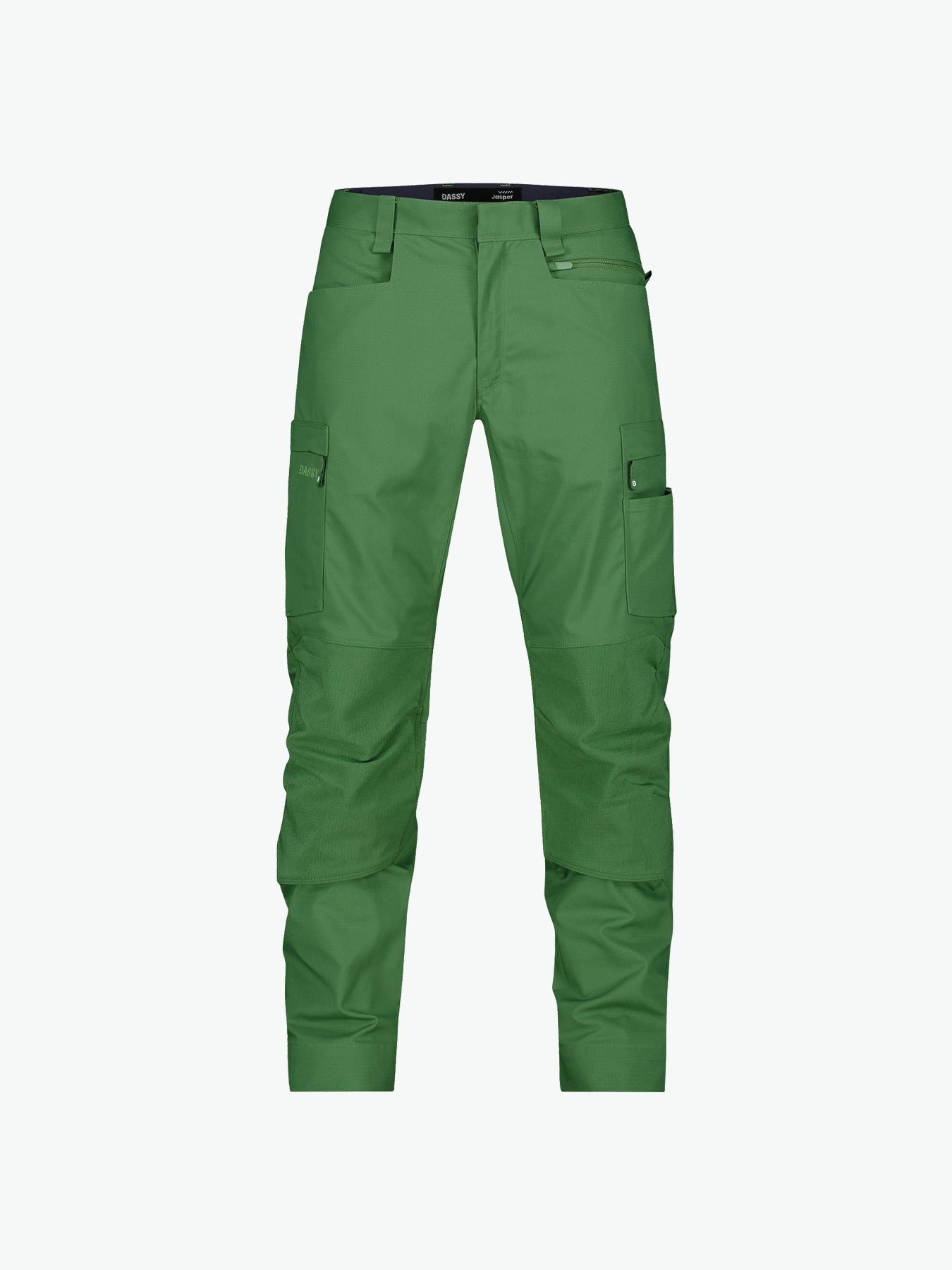 Dassy Jasper Werkbroek met kniezakken - Olmgroen Werkbroek Dassy