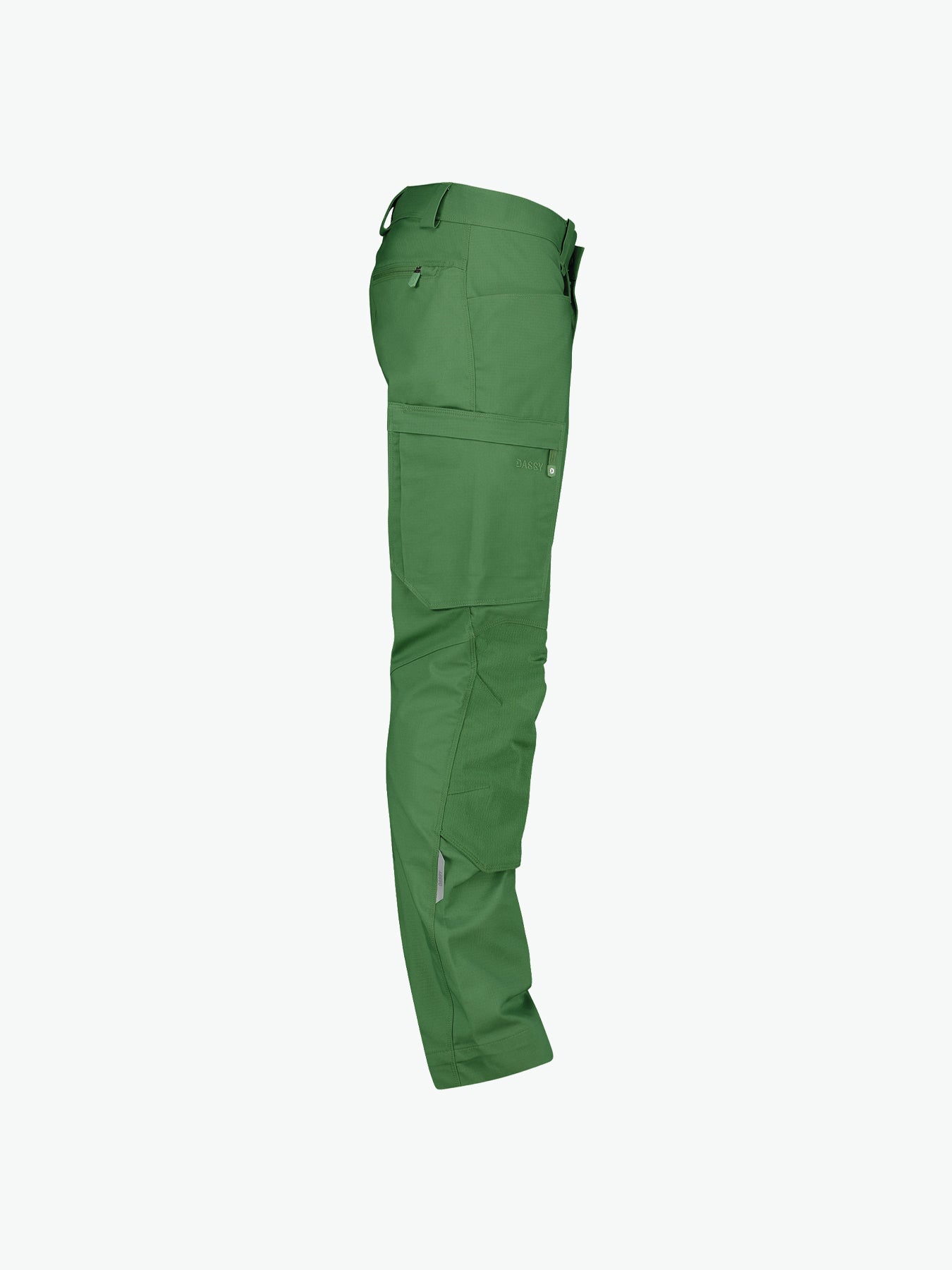 Dassy Jasper Werkbroek met kniezakken - Olmgroen Werkbroek Dassy