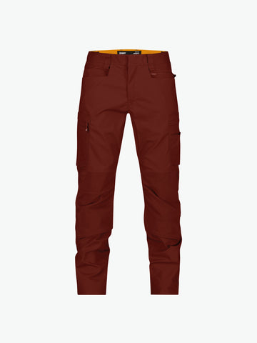 Dassy Jasper Werkbroek met kniezakken - Baksteenrood Werkbroek Dassy
