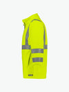 Dassy Kaluga Hogezichtbaarheidsfleecevest - Fluogeel Werkvest Fleece HiVis Dassy
