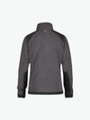 Dassy Kazan Women Tweekleurige fleecevest voor dames - Cementgrijs/Zwart Werkvest Fleece Dames Dassy