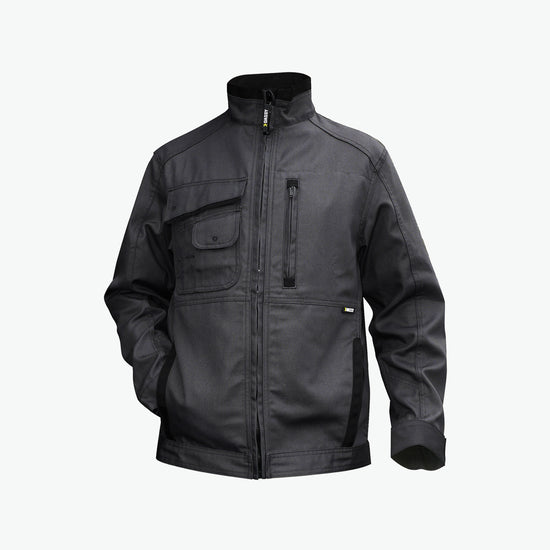 Dassy Kent Canvas werkvest - Antracietgrijs/Zwart Werkvest Dassy