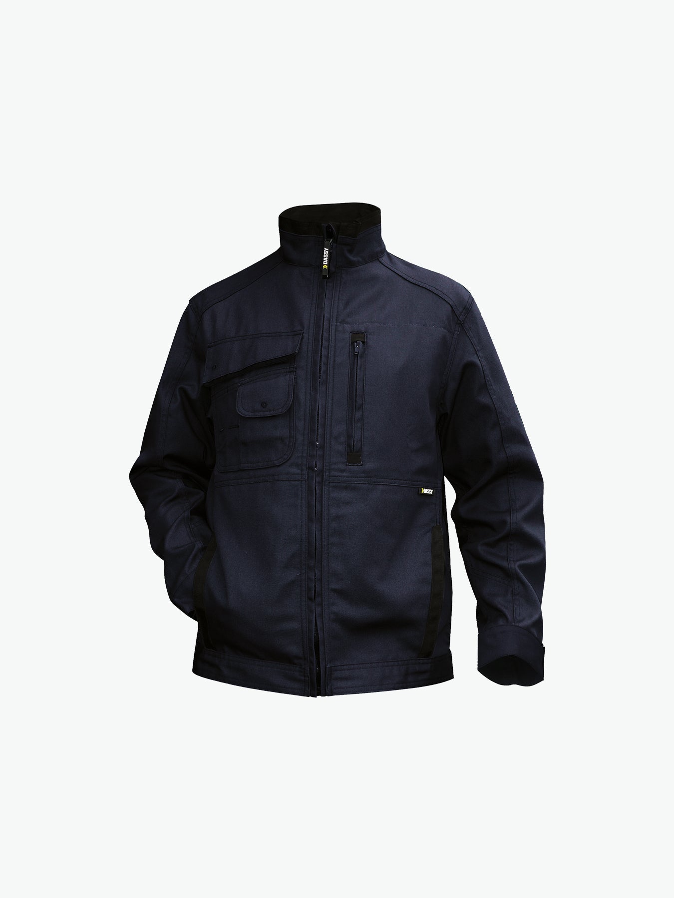 Dassy Kent Canvas werkvest - Nachtblauw/Zwart Werkvest Dassy