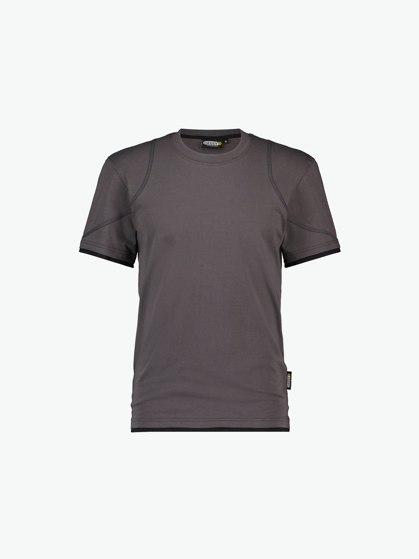 Dassy Kinetic T-shirt - Antracietgrijs/Zwart Werkshirt Dassy