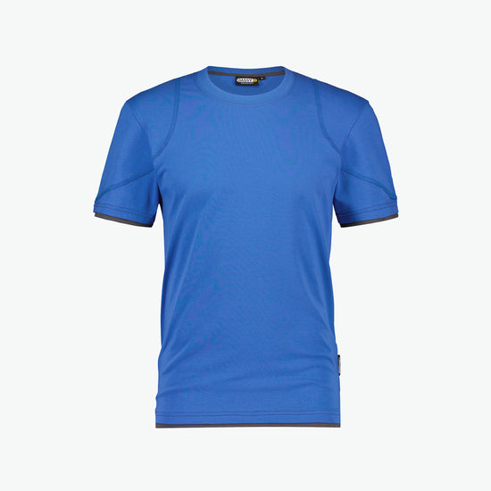 Dassy Kinetic T-shirt - Azuurblauw/Antracietgrijs Werkshirt Dassy