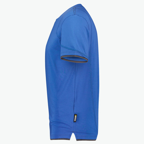 Dassy Kinetic T-shirt - Azuurblauw/Antracietgrijs Werkshirt Dassy