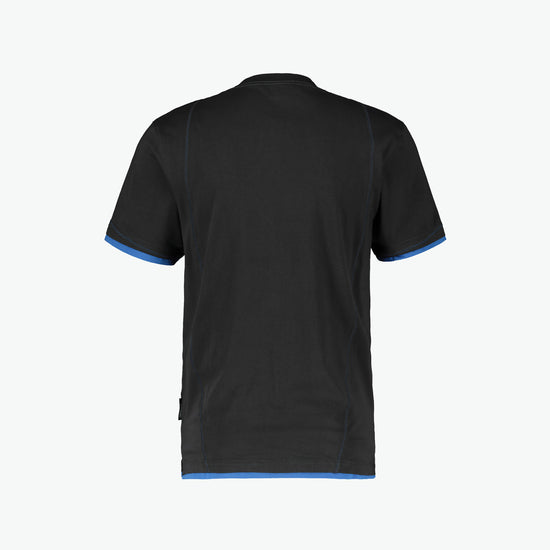Dassy Kinetic T-shirt - Zwart/Azuurblauw Werkshirt Dassy