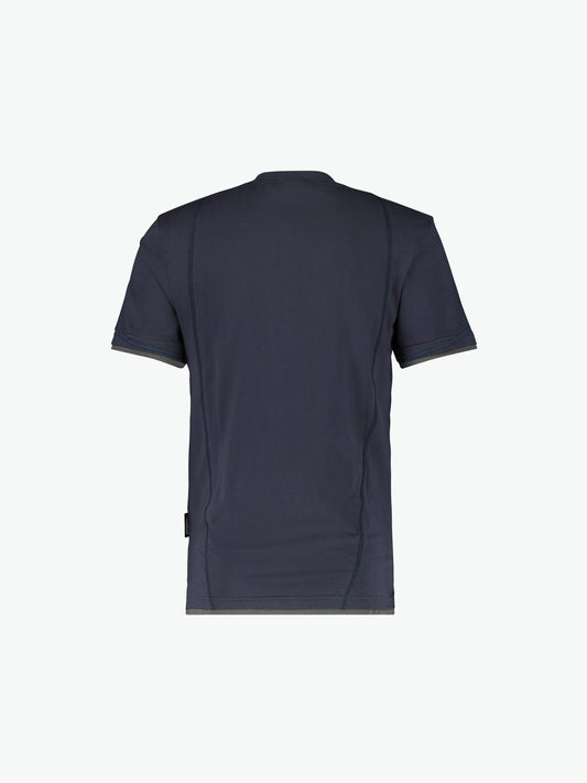 Dassy Kinetic T-shirt - Nachtblauw/Antracietgrijs Werkshirt Dassy