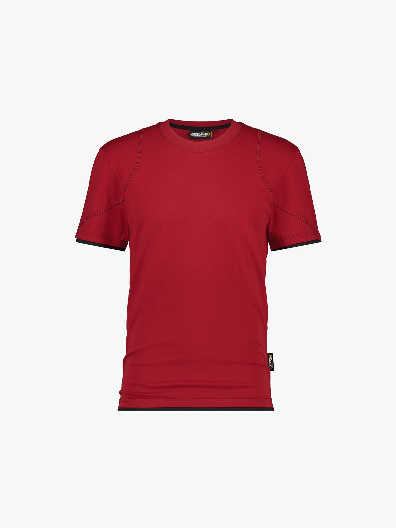 Dassy Kinetic T-shirt - Rood/Zwart Werkshirt Dassy