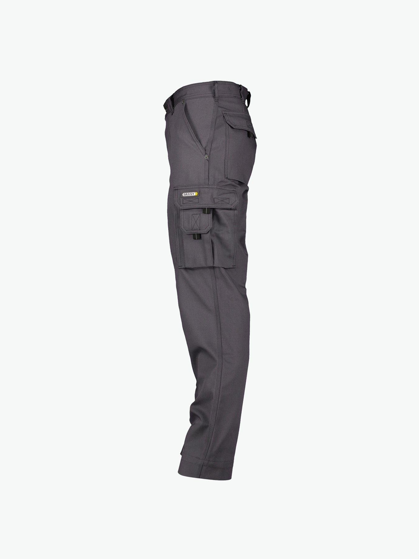 Dassy Kingston Canvas werkbroek - Cementgrijs Werkbroek Dassy