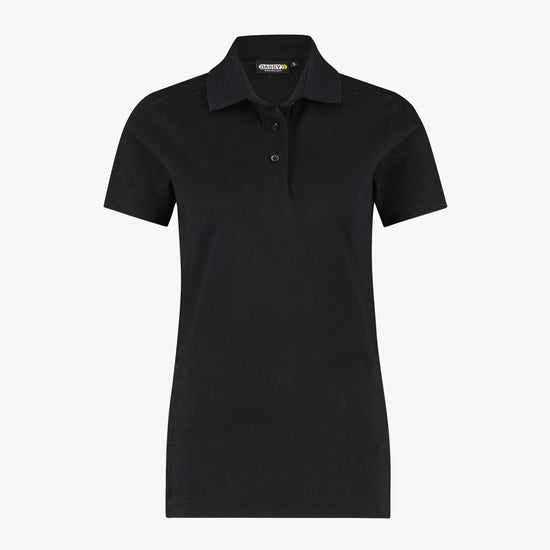 Dassy Leon Women Polo voor dames - Zwart Werkpolo Dames Dassy