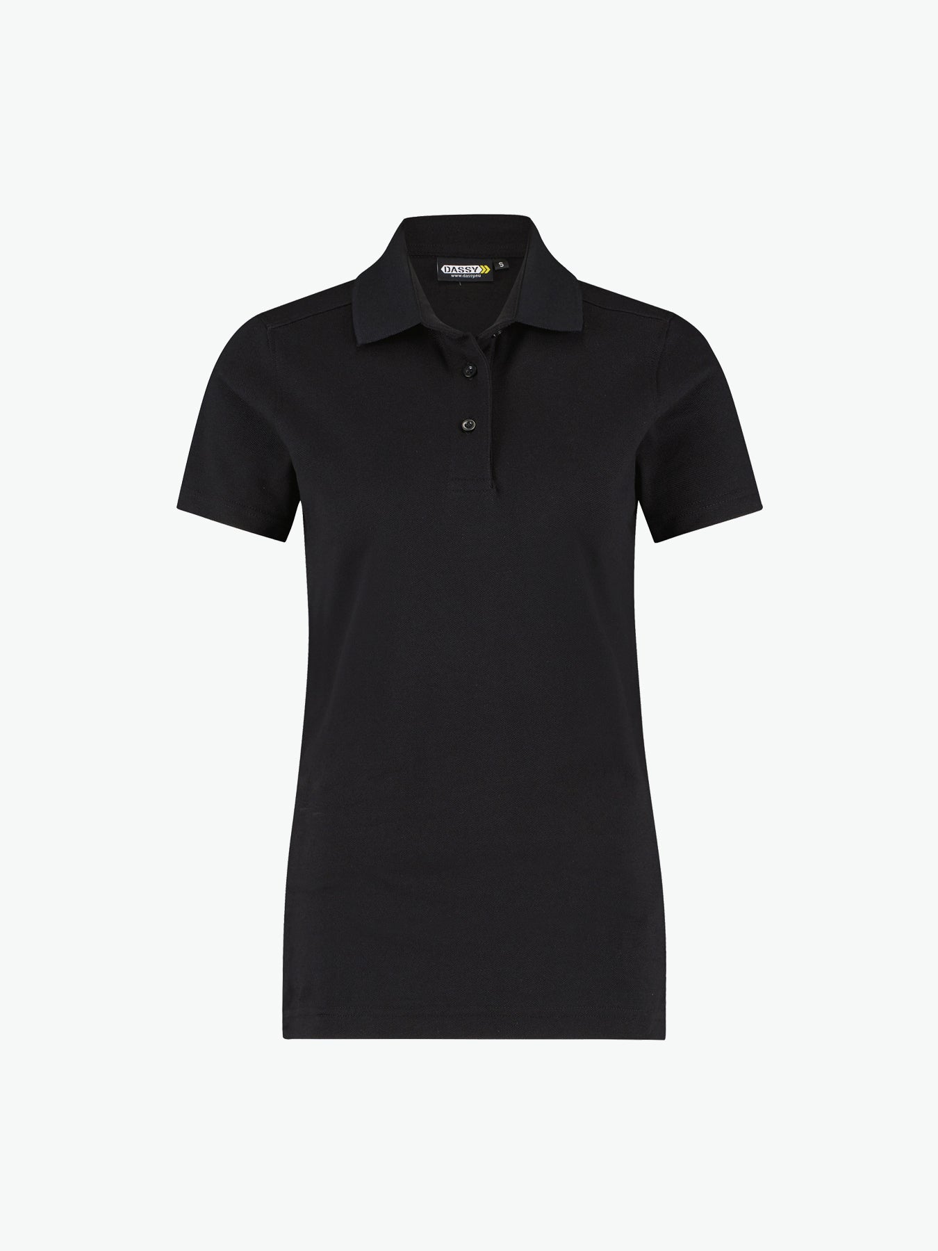 Dassy Leon Women Polo voor dames - Zwart Werkpolo Dames Dassy