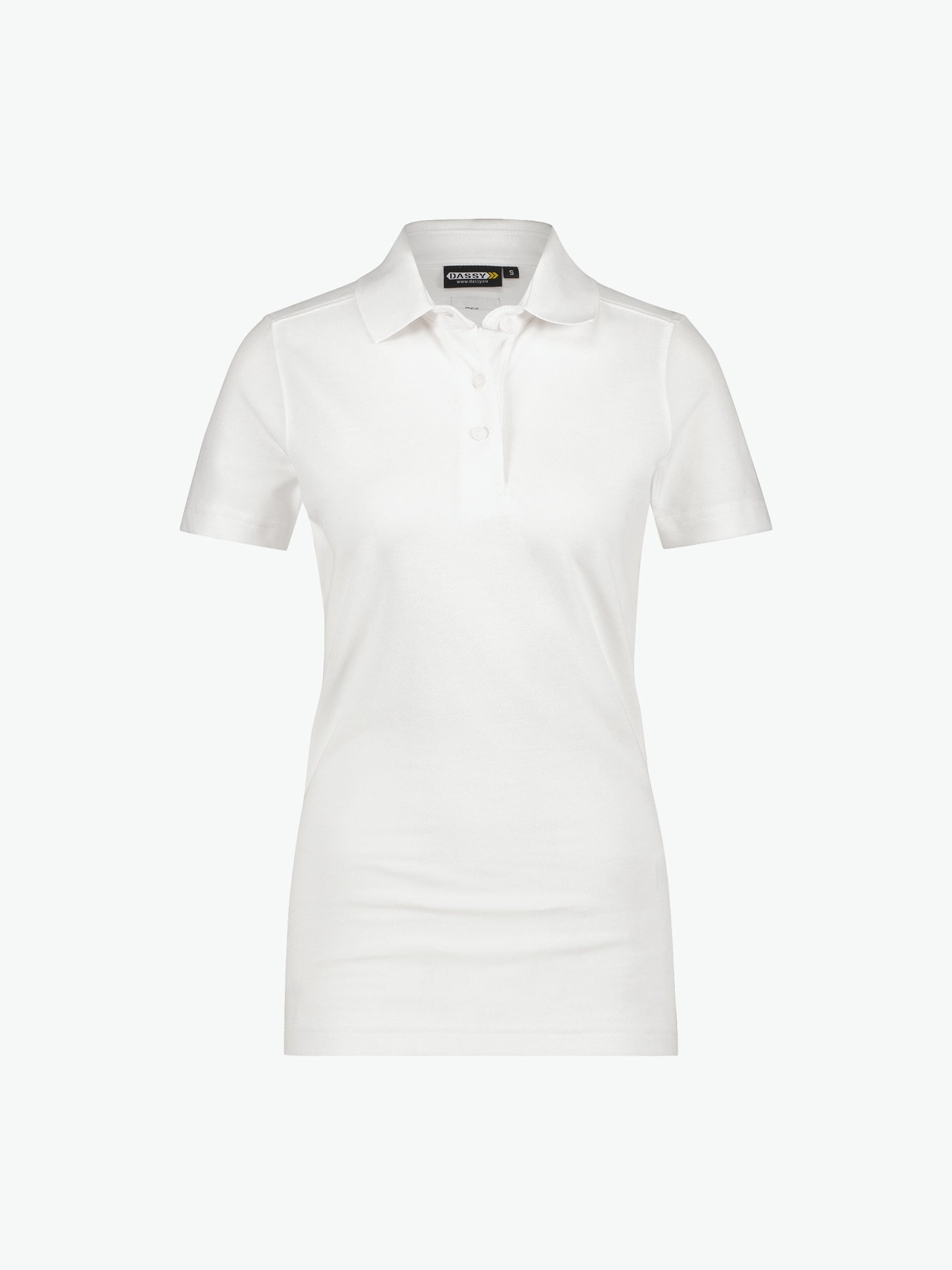 Dassy Leon Women Polo voor dames - Wit Werkpolo Dames Dassy