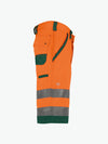 Dassy Lucca Hogezichtbaarheidsshort - Fluo-Oranje/Flessengroen Korte Werkbroek HiVis Dassy