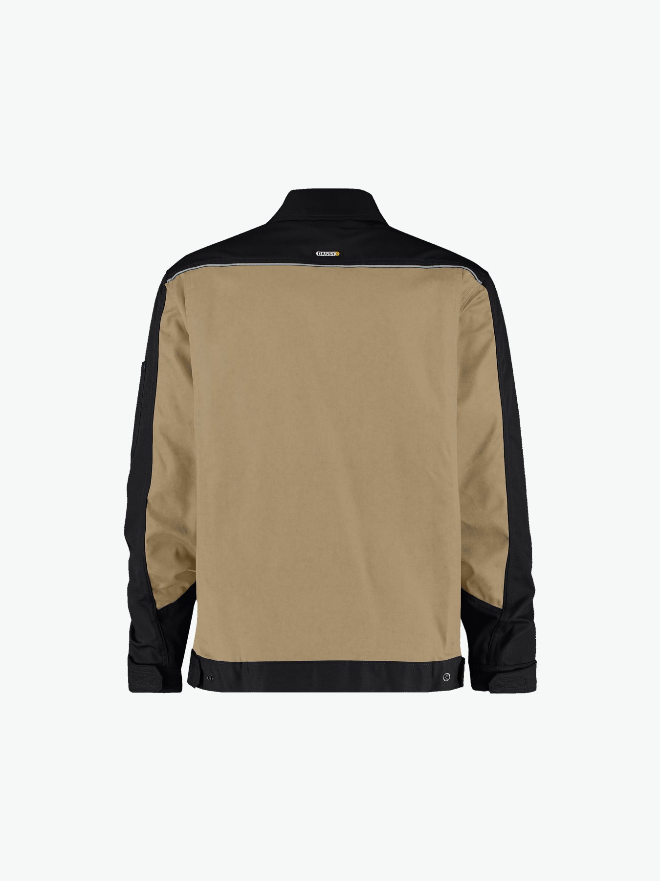 Dassy Lugano Tweekleurige werkvest - Beige/Zwart Werkvest Dassy