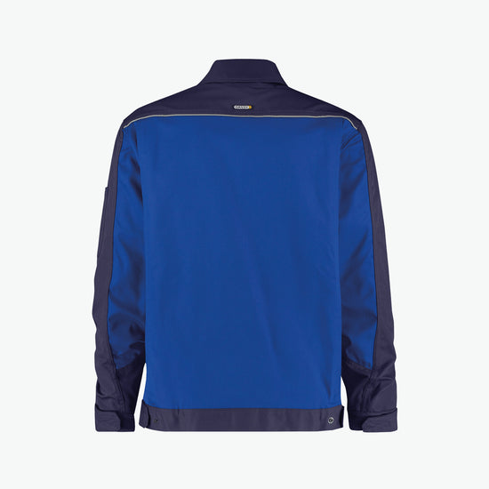 Dassy Lugano Tweekleurige werkvest - Korenblauw/Marineblauw Werkvest Dassy
