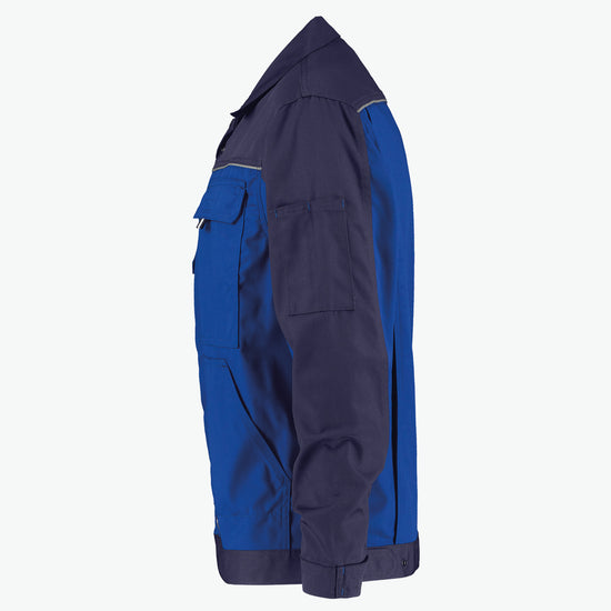 Dassy Lugano Tweekleurige werkvest - Korenblauw/Marineblauw Werkvest Dassy