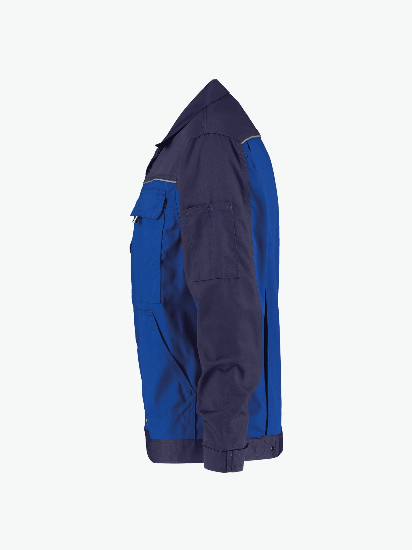 Dassy Lugano Tweekleurige werkvest - Korenblauw/Marineblauw Werkvest Dassy