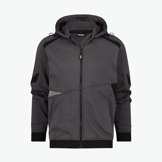 Dassy Lunax Hoodie - Antracietgrijs/Zwart Werkhoodie Dassy