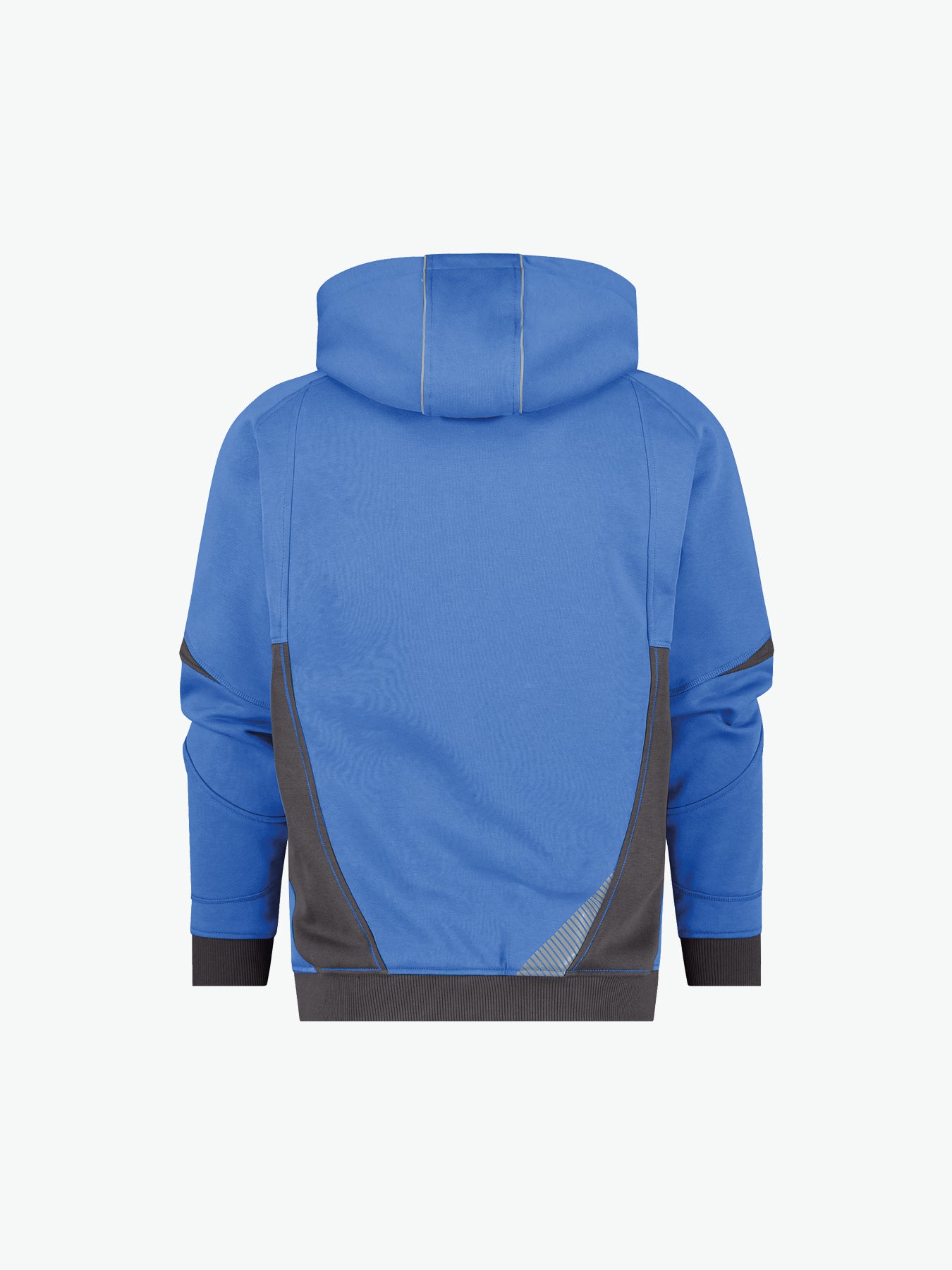 Dassy Lunax Hoodie - Azuurblauw/Antracietgrijs Werkhoodie Dassy