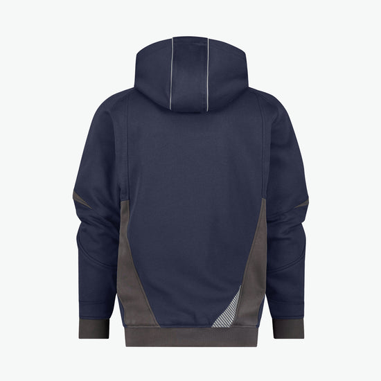 Dassy Lunax Hoodie - Nachtblauw/Antracietgrijs Werkhoodie Dassy