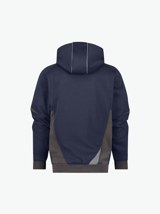 Dassy Lunax Hoodie - Nachtblauw/Antracietgrijs Werkhoodie Dassy