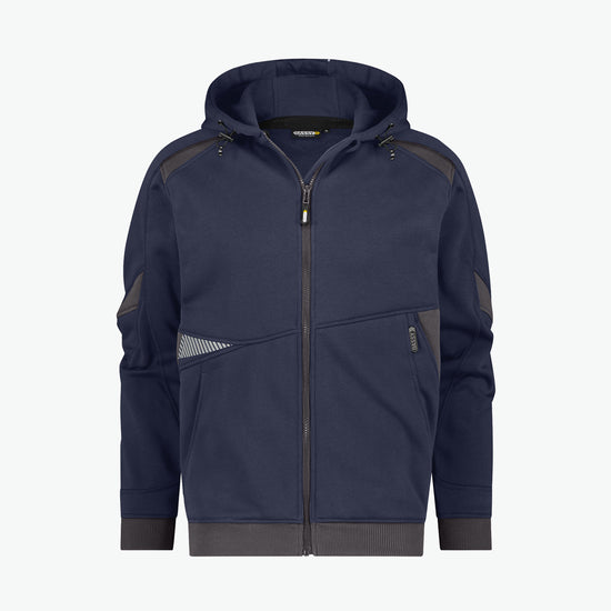 Dassy Lunax Hoodie - Nachtblauw/Antracietgrijs Werkhoodie Dassy