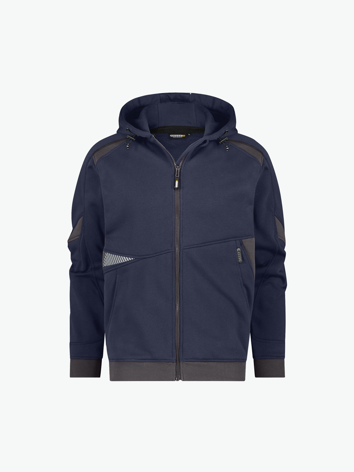 Dassy Lunax Hoodie - Nachtblauw/Antracietgrijs Werkhoodie Dassy