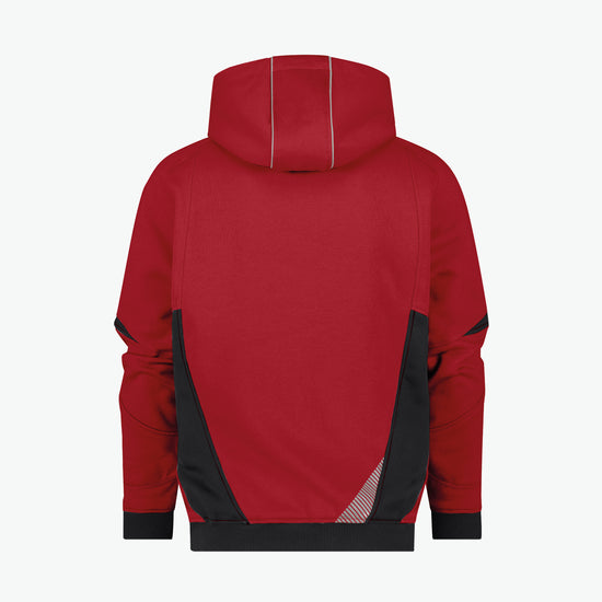 Dassy Lunax Hoodie - Rood/Zwart Werkhoodie Dassy