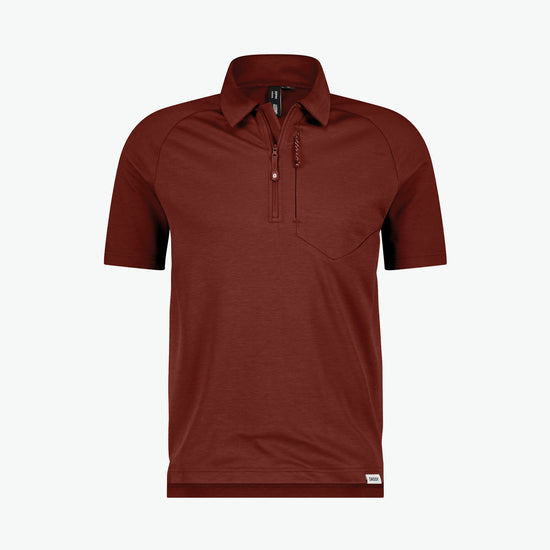 Dassy Madidi Polo - Baksteenrood Werkpolo Dassy