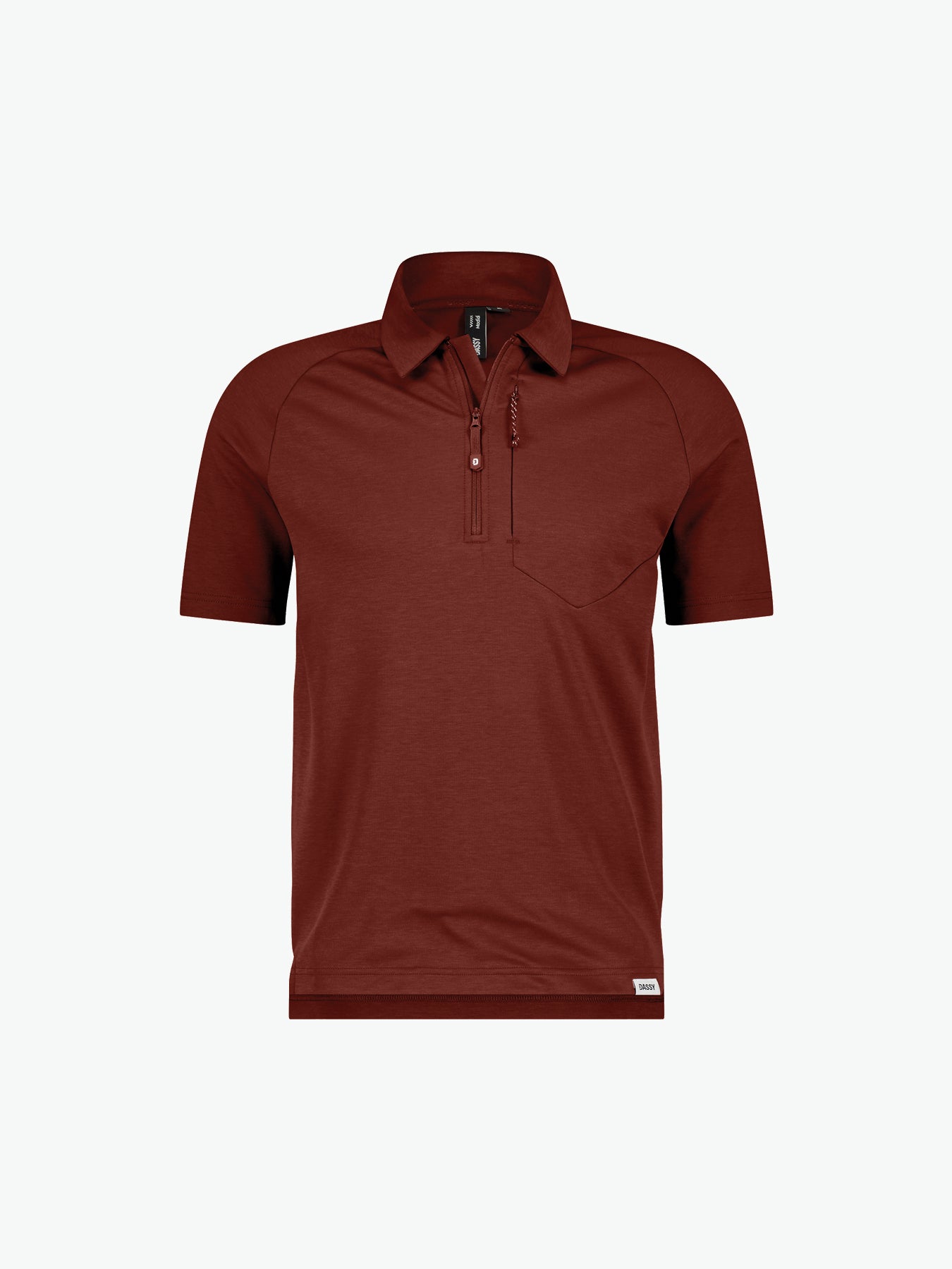 Dassy Madidi Polo - Baksteenrood Werkpolo Dassy