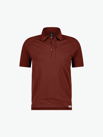 Dassy Madidi Polo - Baksteenrood Werkpolo Dassy