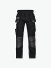 Dassy Magnetic Holsterzakkenbroek met kniezakken - Zwart/Antracietgrijs Werkbroek Dassy