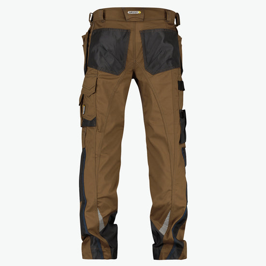 Dassy Magnetic Holsterzakkenbroek met kniezakken - Leembruin/Antracietgrijs Werkbroek Dassy