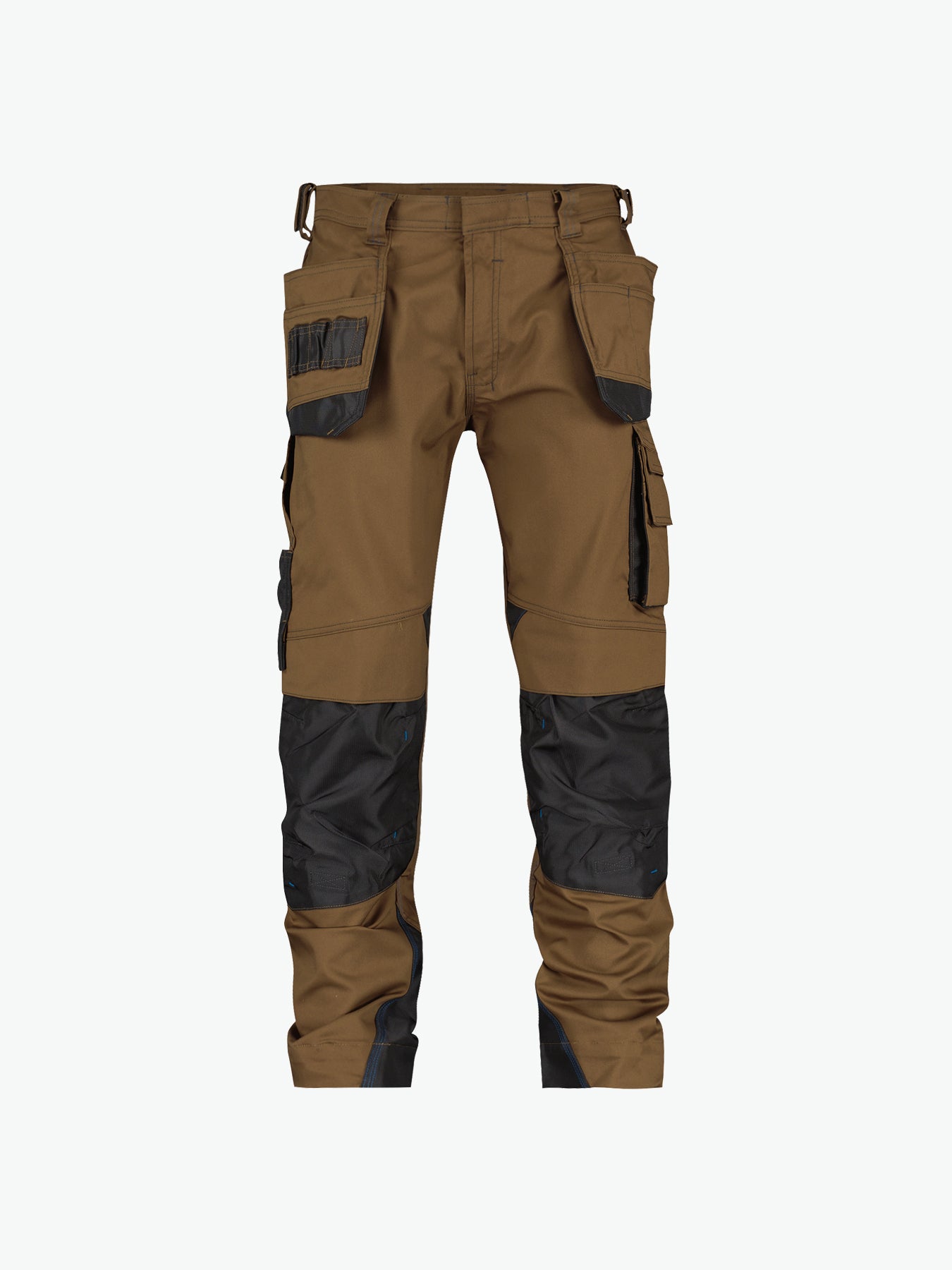 Dassy Magnetic Holsterzakkenbroek met kniezakken - Leembruin/Antracietgrijs Werkbroek Dassy