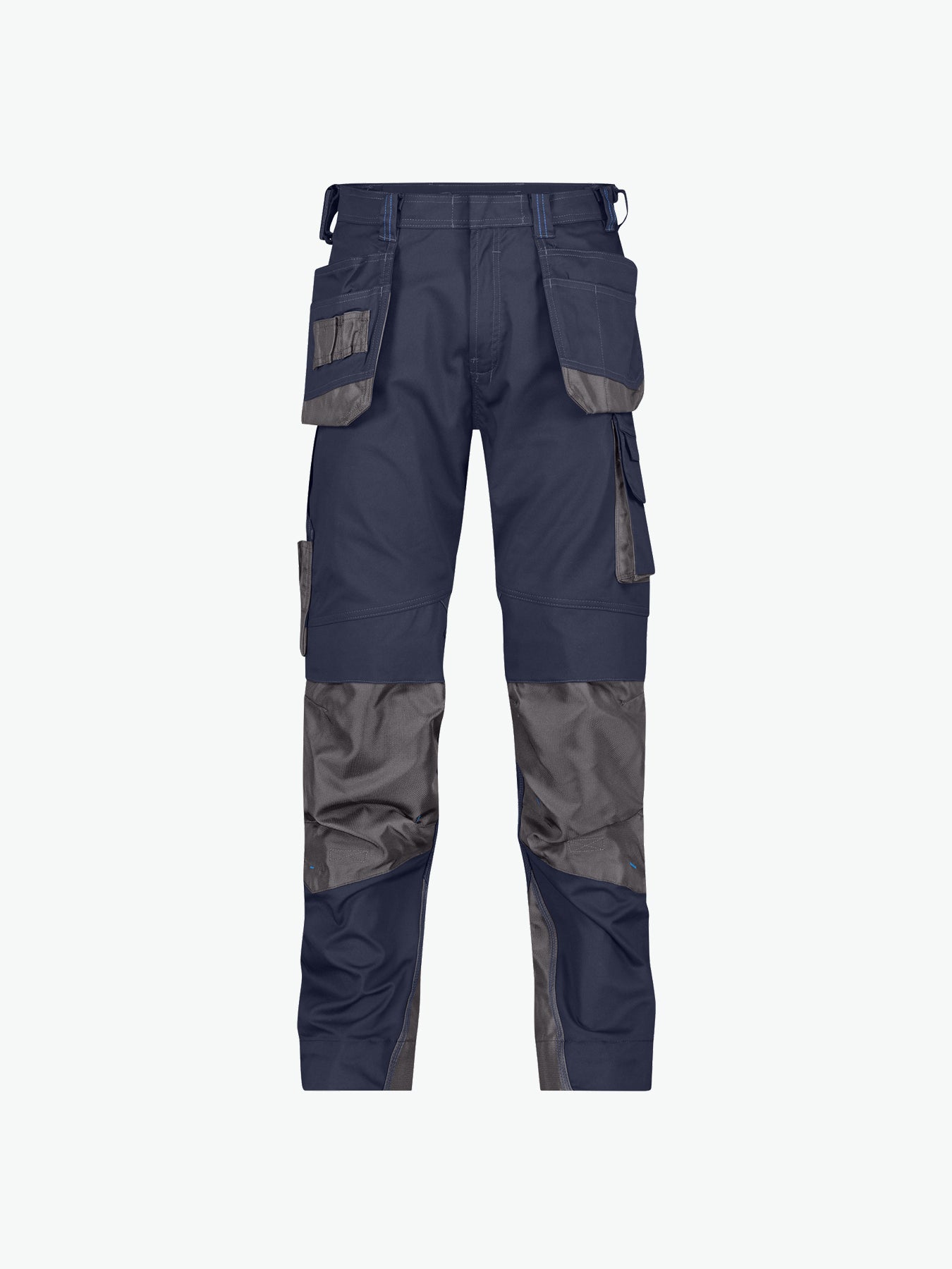 Dassy Magnetic Holsterzakkenbroek met kniezakken - Nachtblauw/Antracietgrijs Werkbroek Dassy