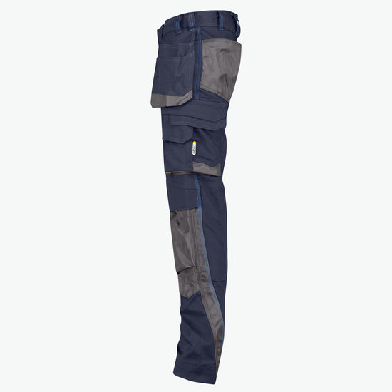 Dassy Magnetic Holsterzakkenbroek met kniezakken - Nachtblauw/Antracietgrijs Werkbroek Dassy