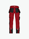 Dassy Magnetic Holsterzakkenbroek met kniezakken - Rood/Zwart Werkbroek Dassy