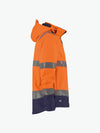 Dassy Malaga Hogezichtbaarheidssoftshelljas - Fluo-Oranje/Marineblauw Werkjas Softshell HiVis Dassy