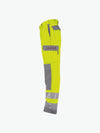 Dassy Manchester Multinorm hogezichtbaarheidsbroek met kniezakken - Fluogeel/Grafietgrijs Werkbroek HiVis Dassy