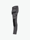 Dassy Matrix Stretch holsterzakkenbroek met kniezakken - Antracietgrijs/Zwart Werkbroek Dassy