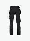 Dassy Matrix Stretch holsterzakkenbroek met kniezakken - Zwart Werkbroek Dassy