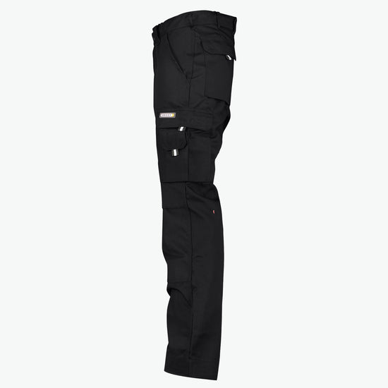 Dassy Miami Werkbroek met kniezakken - Zwart Werkbroek Dassy