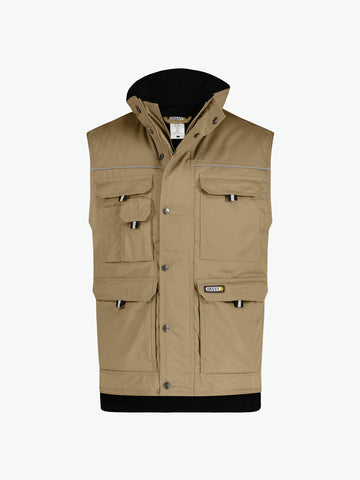 Dassy Mons Bodywarmer - Beige Werkvest Dassy