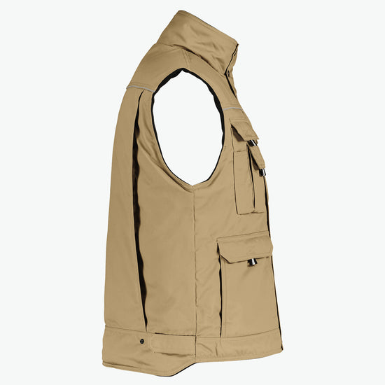 Dassy Mons Bodywarmer - Beige Werkvest Dassy