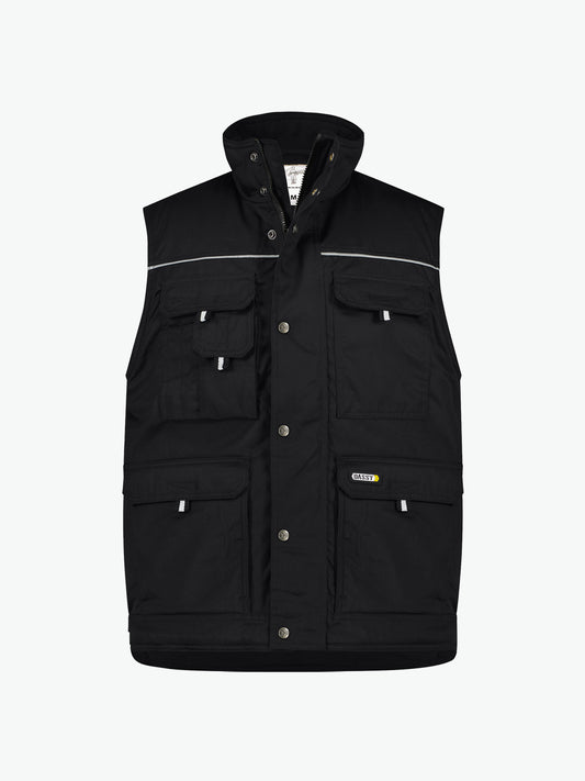 Dassy Mons Bodywarmer - Zwart Werkvest Dassy